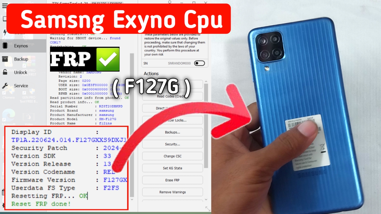 samsung frp bypass