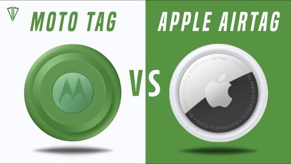 Apple tag vs Motorola tag
